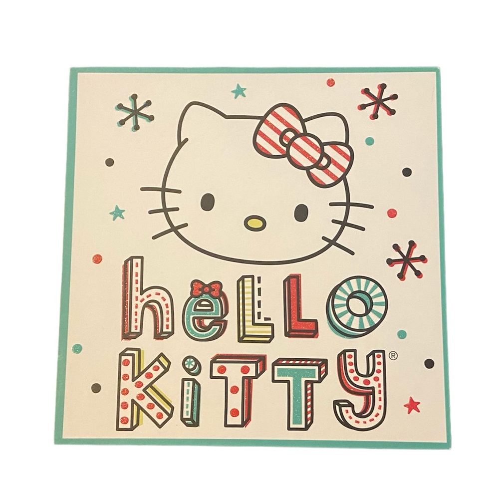 Hello Kitty Winter Home Decor Sign